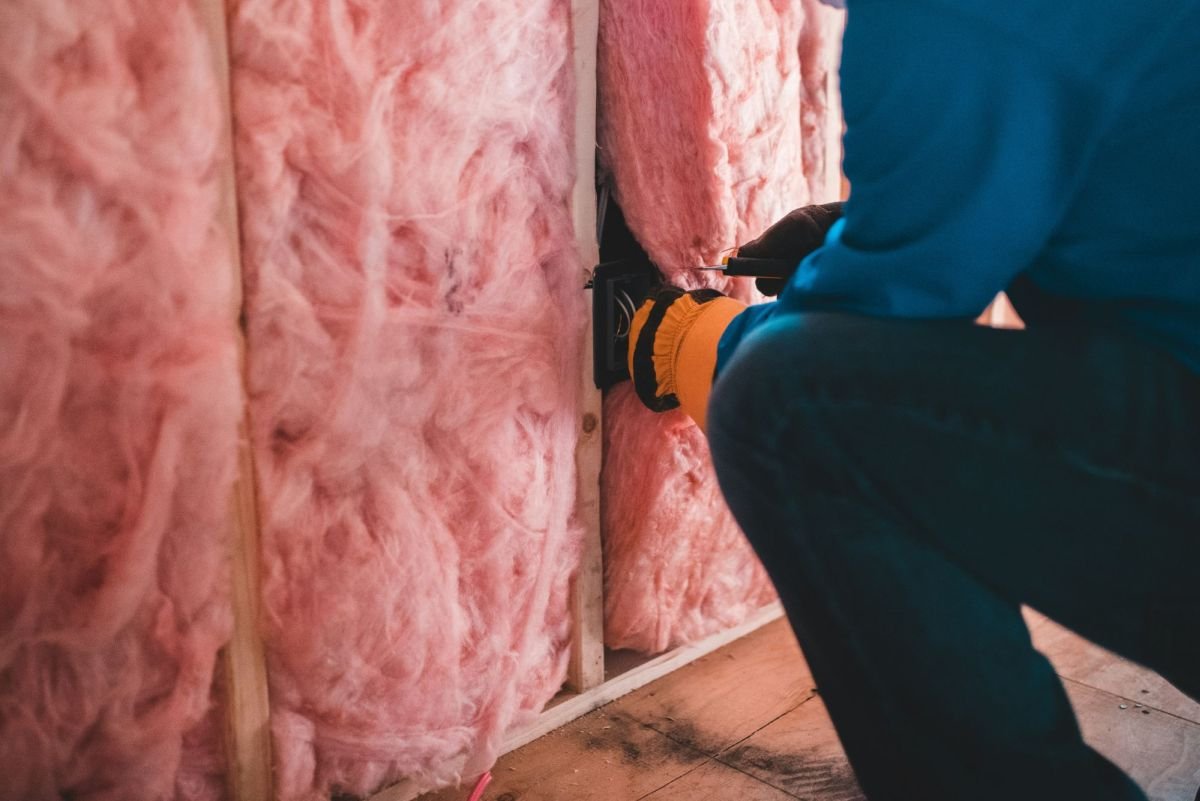Retrofit insulation in tenement building
